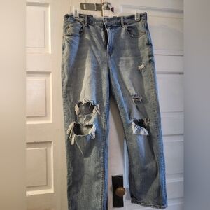 American Eagle Ripped Jeans size 14